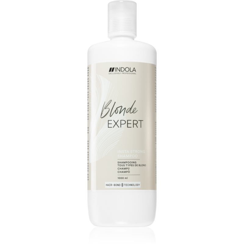 Indola Blond Expert Insta Strong shampoo for blonde hair 1000 ml
