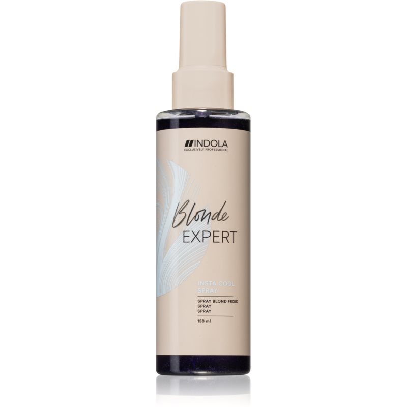 Indola Blond Expert Insta Cool hairspray neutralising yellow tones 150 ml
