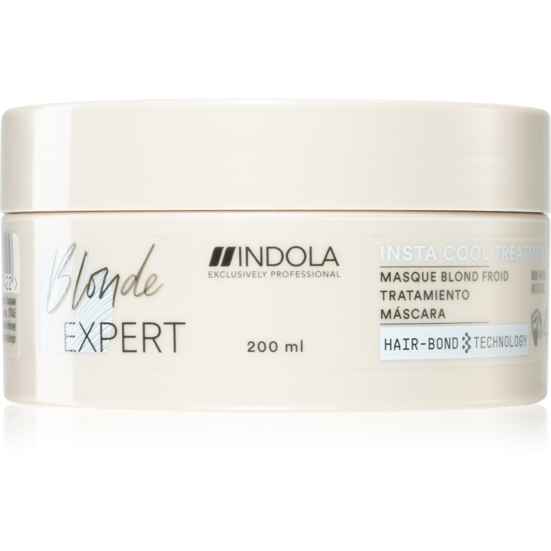 Indola Blond Expert Insta Cool nourishing hair mask for cool blondes 200 ml
