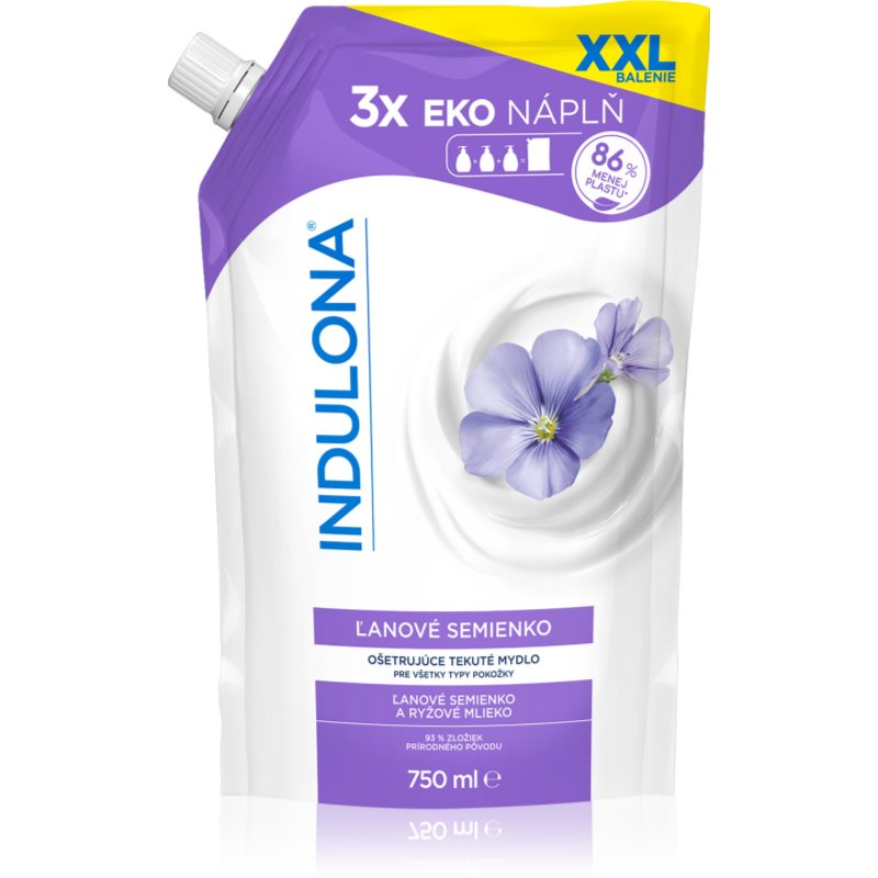 Indulona Lněné semínko pečující tekuté mýdlo 750 ml