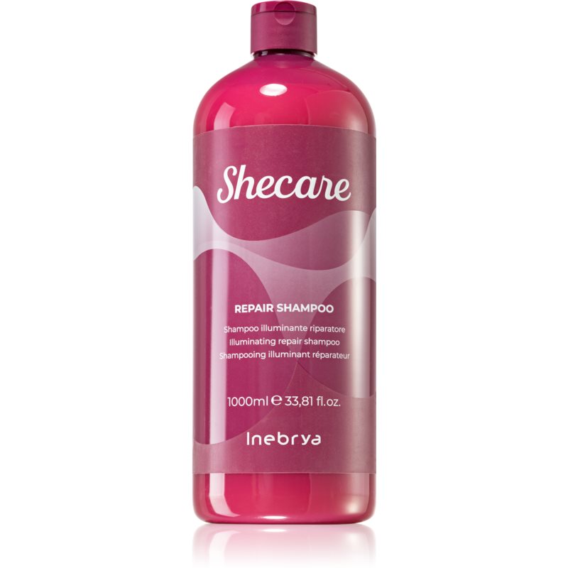 E-shop Inebrya Shecare Repair Shampoo rozjasňující šampon pro poškozené vlasy 1000 ml
