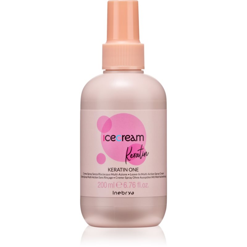 Inebrya Keratin One Multiaction bezoplachová kúra na vlasy s keratinem 200 ml