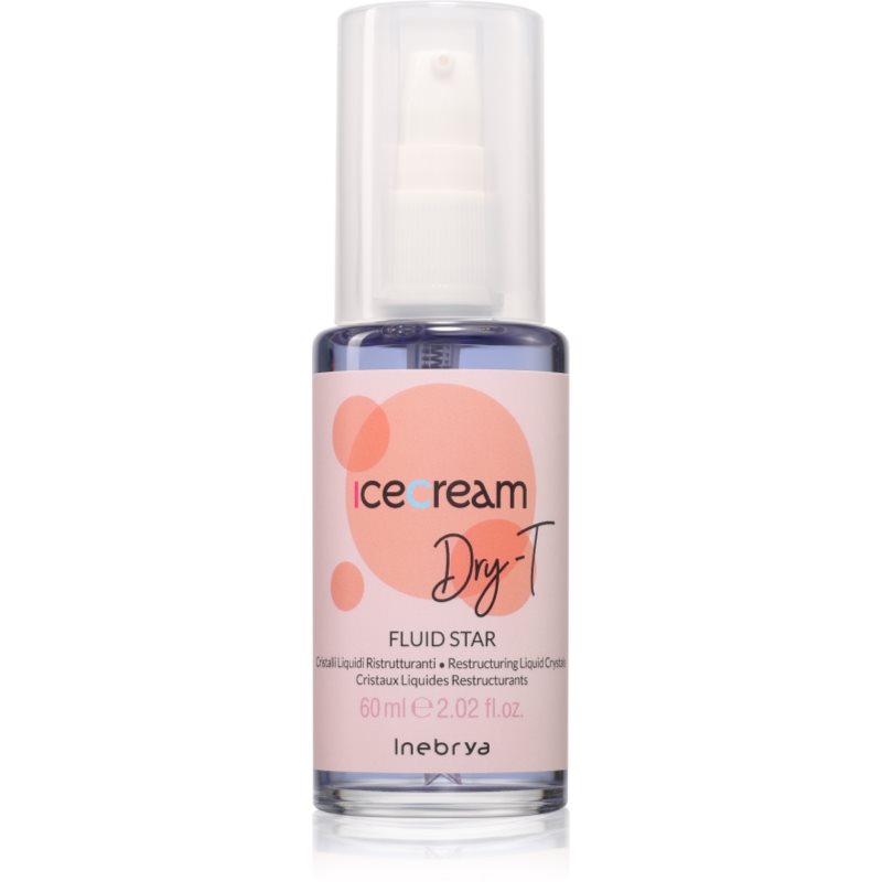 Inebrya Ice Cream Dry-T Fluid Star flüssige Kristalle für trockenes und gefärbtes Haar 60 ml