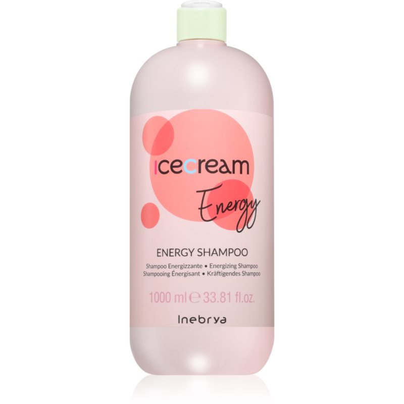 Inebrya Ice Cream Energy Shampoo šampon proti izpadanju las 1000 ml