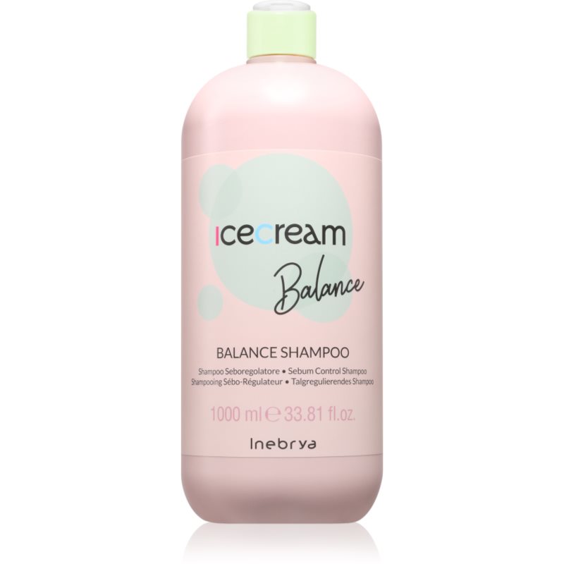 Inebrya Ice Cream Balance Shampoo шампоан за мазна коса 1000 мл.
