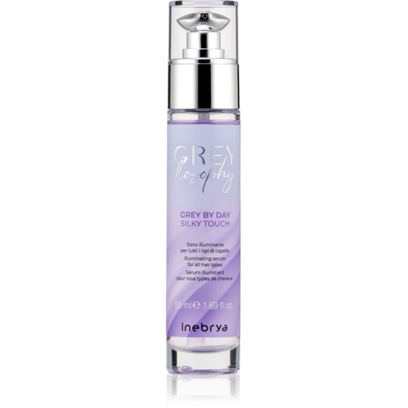 Inebrya Greylosophy Silky Touch Serum rozjasňující sérum pro šedivé vlasy 50 ml