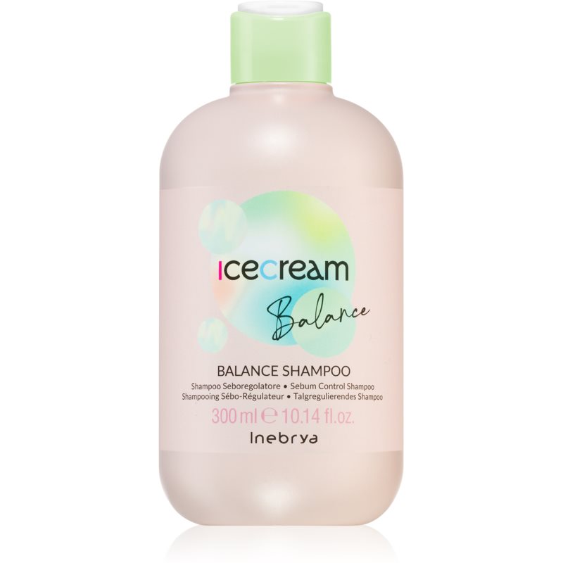 Inebrya Ice Cream Balance Shampoo To Regulate Sebum 300 ml
