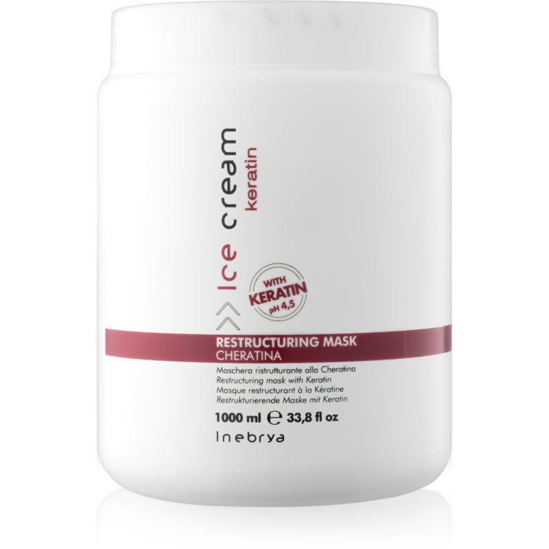 Inebrya Keratin Restructuring Mask revitalizacijska maska s keratinom 1000 ml