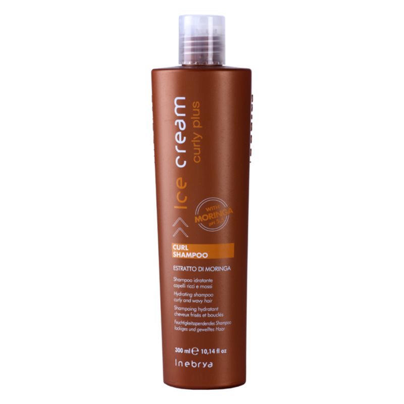 Inebrya Curly Plus Curl Shampoo drėkinamasis šampūnas banguotiems plaukams 300 ml