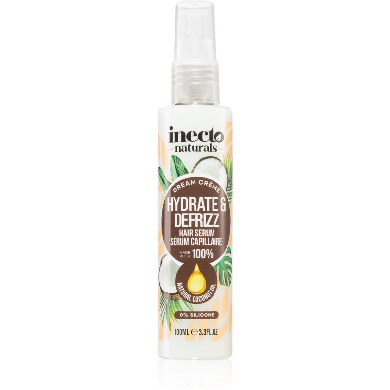 Inecto Dream Crème Hydrate & Defrizz сироватка для волосся з кокосовою олійкою 100 мл