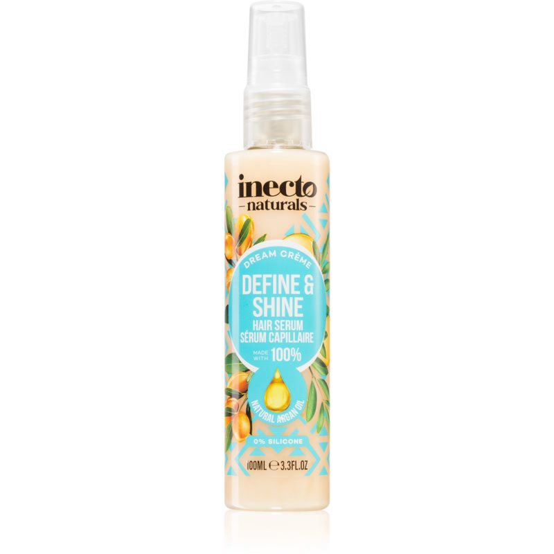 Inecto Dream Crème Define & Shine сироватка для волосся з екстрактом аграну 100 мл
