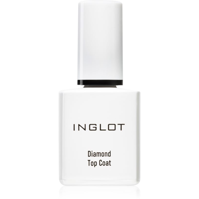 Inglot Diamond Top Coat vrchní ochranný lak na nehty s leskem 15 ml