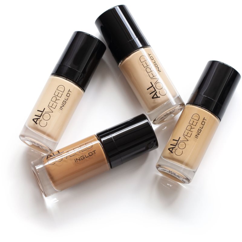 Inglot All Covered стійкий тональний крем відтінок LC 012 30 мл