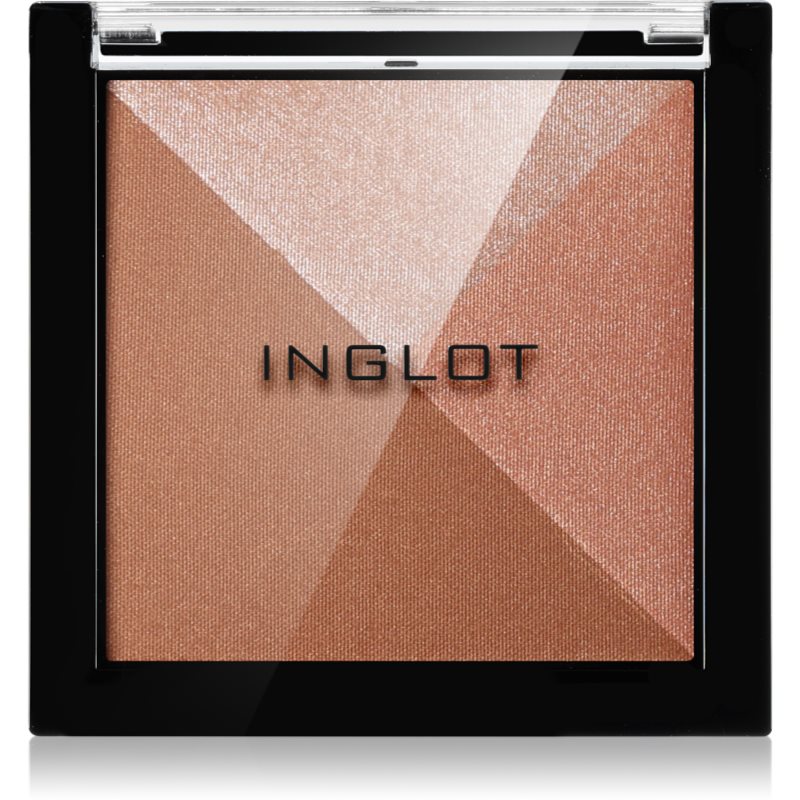 Inglot Multicolour System Highlighting & Bronzing Powder rozjasňující a bronzující paletka odstín 11 8,8 g