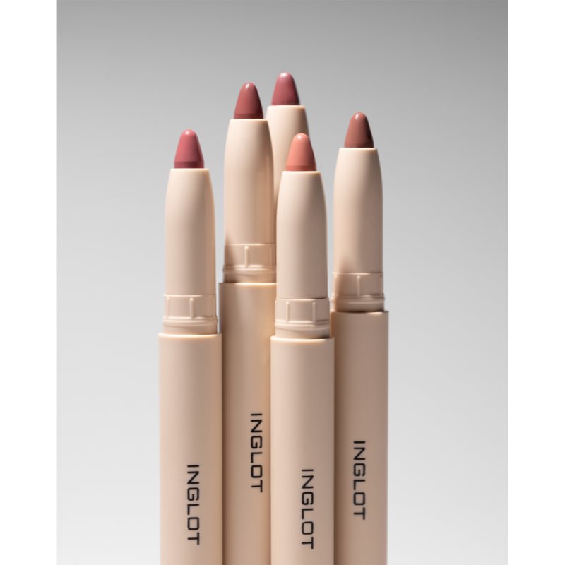 Inglot PlayInn Velvet Define Lip Pencil intenzivní tužka na rty odstín BLUSHING CORAL 61 1.6 g (obrázek 3)