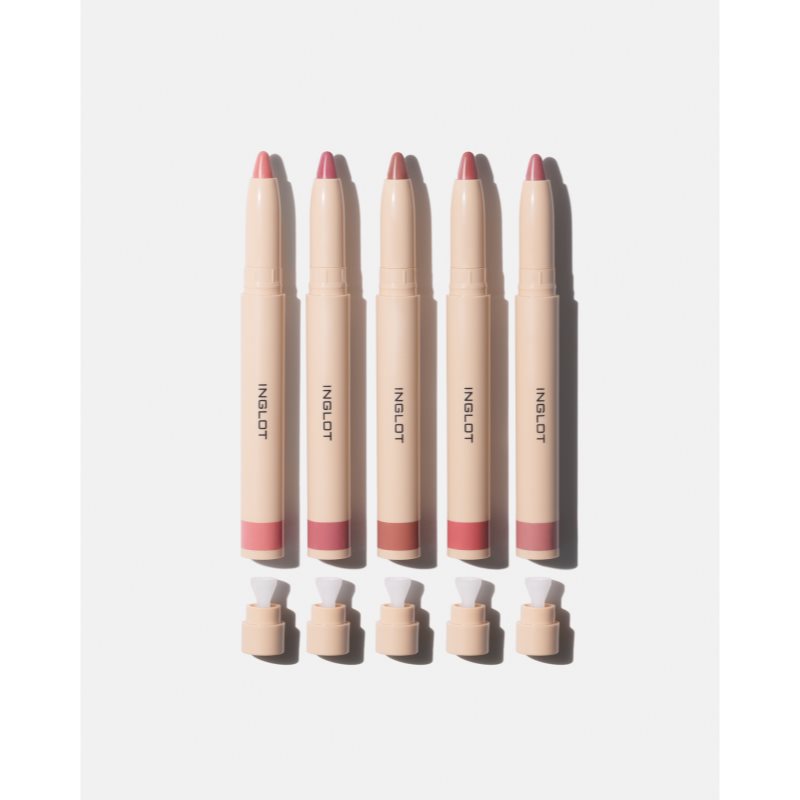Inglot PlayInn Velvet Define Lip Pencil intenzivní tužka na rty odstín MELLOWED MAGENTA 65 1.6 g (obrázek 4)