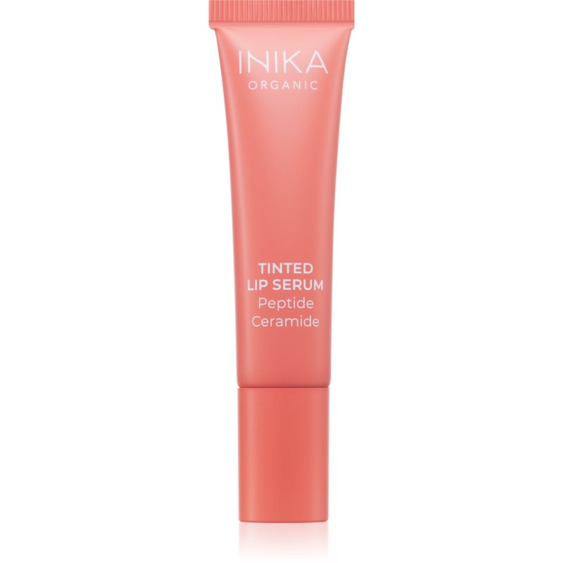 INIKA Organic Tinted Lip Serum Peptide + Ceramide siero colorato per le labbra colore Blush 10 ml