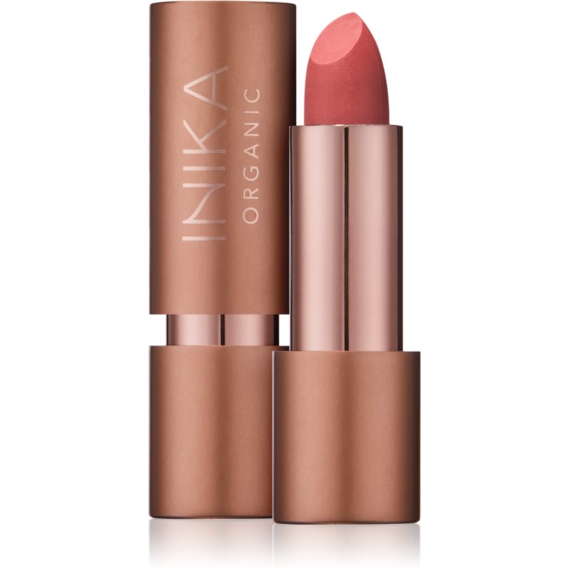 E-shop INIKA Organic Creamy Lipstick krémová hydratační rtěnka odstín Pink Poppy 4,2 g