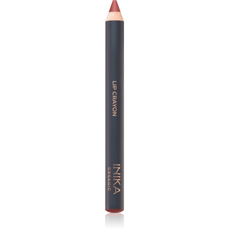 INIKA Organic Lipstick Crayon dermatograf cremos pentru buze culoare Rose Nude 3 g