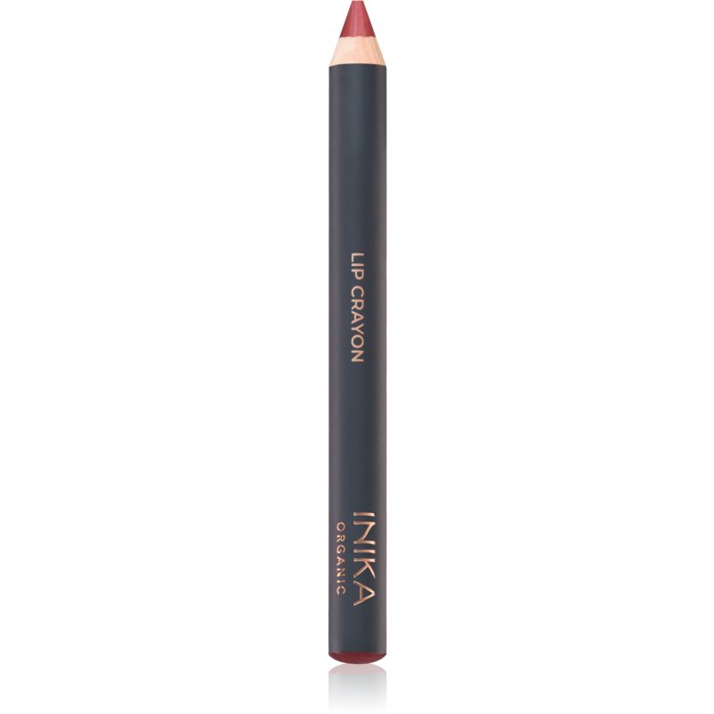 INIKA Organic Lipstick Crayon dermatograf cremos pentru buze culoare Rose Petal 3 g