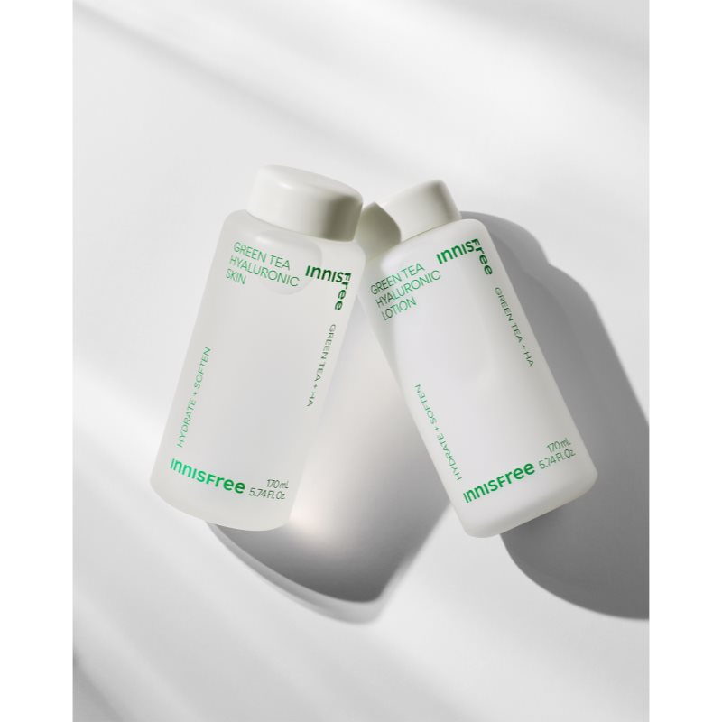 innisfree Green Tea Hyaluronic Toner hydratačné pleťové tonikum na posilnenie kožnej bariéry 150 ml (obrázok 3)