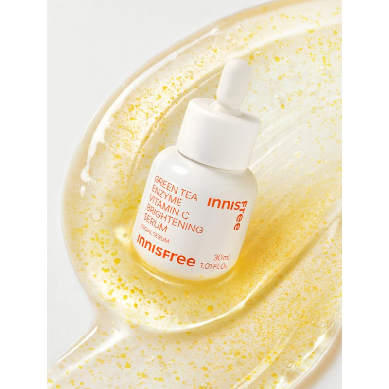 innisfree Green Tea Enzyme Vitamin C Brightening Serum rozjasňujúce sérum s vitamínom C pre zjednotenie farebného tónu pleti 30 ml (obrázok 6)