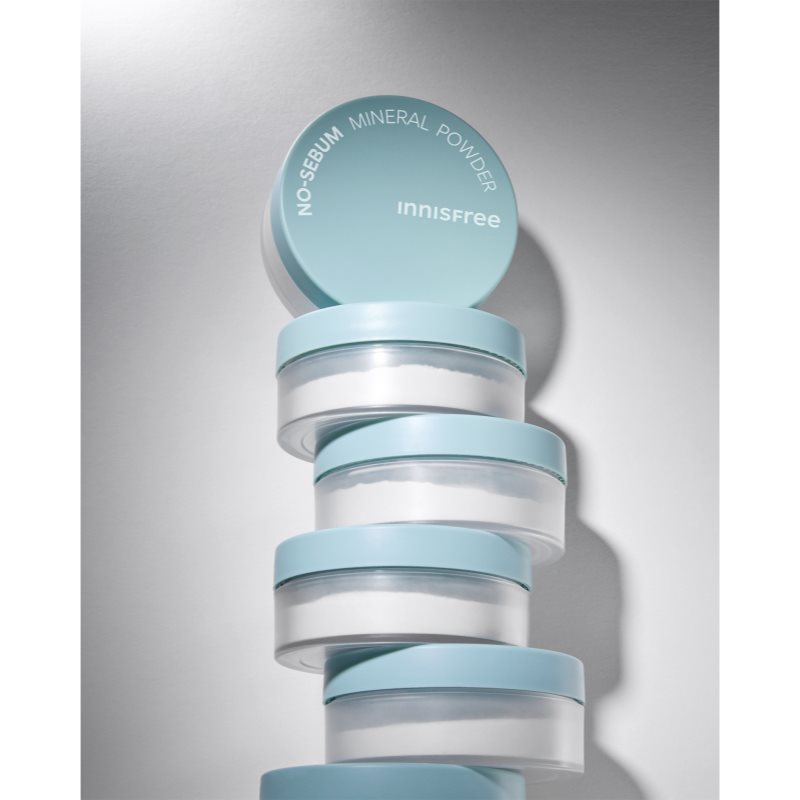 innisfree No Sebum Mineral Powder transparentný sypký púder so zmatňujúcim efektom 5 g (obrázok 3)
