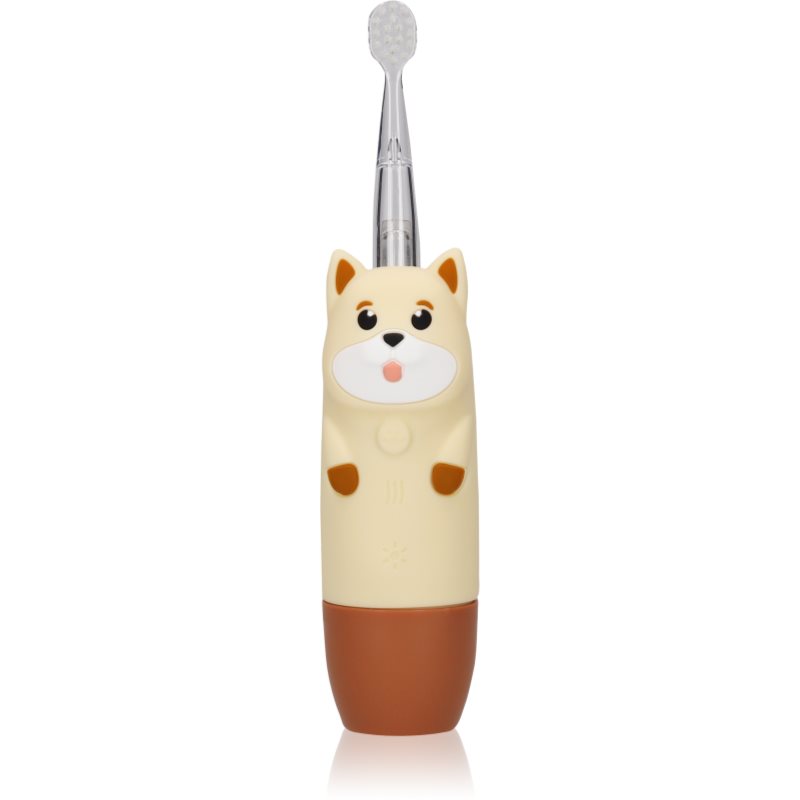 innoGIO GIOdog sonický zubní kartáček pro děti Brown 1 ks
