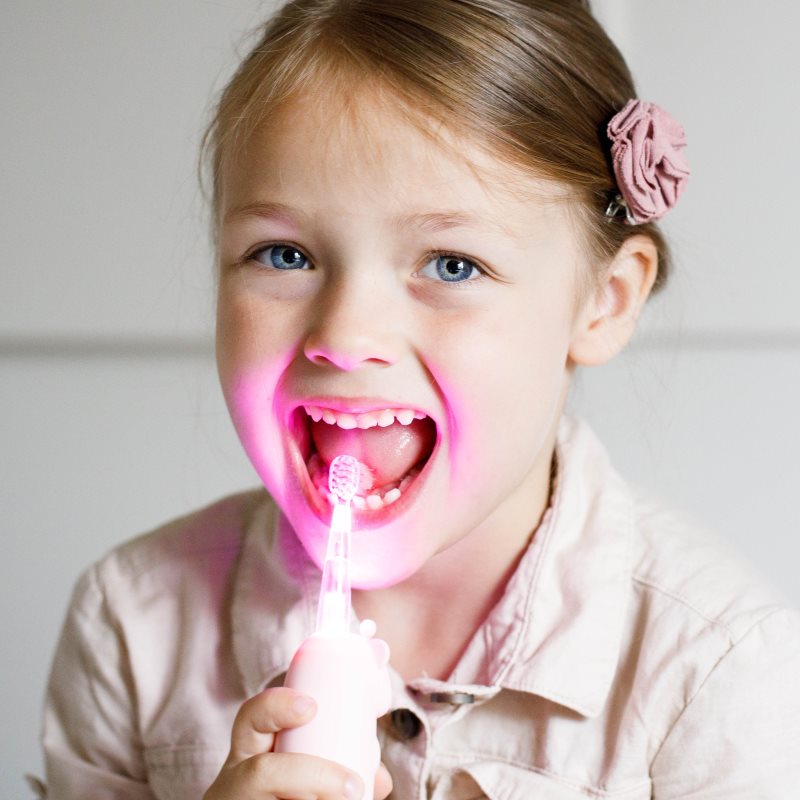 InnoGIO GIOGiraffe Sonic Toothbrush електрична зубна щітка для дітей Pink 1 кс