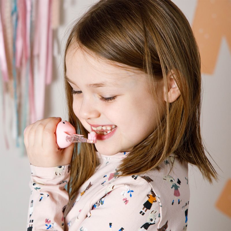 InnoGIO GIORabbit Sonic Toothbrush електрична зубна щітка для дітей Pink 1 кс