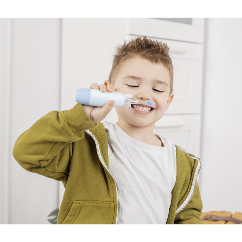 InnoGIO GIORabbit Sonic Toothbrush Sonic Toothbrush For Children Blue 1 Pc