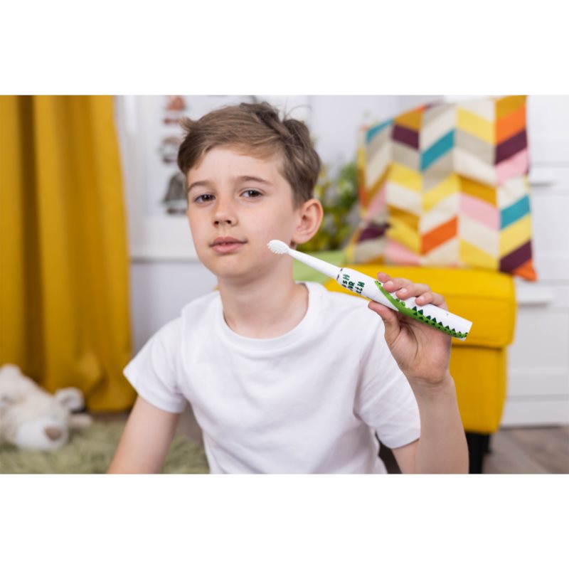 InnoGIO GIOSonic Crocodile Sonic Toothbrush For Children 3-12 Y 1 Pc