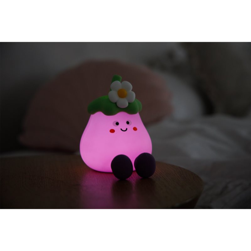 innoGIO GIOeggplant stmievateľná detská LED lampička 1 ks
