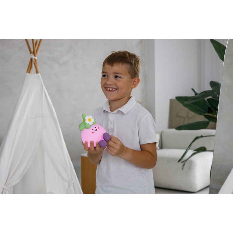 innoGIO GIOeggplant stmievateľná detská LED lampička 1 ks