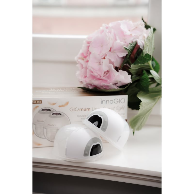 innoGIO GIOmum Line Discreet Light Double odsávačka mateřského mléka 1 ks (obrázek 8)