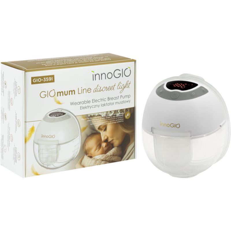 innoGIO GIOmum Line Discreet Light Single odsávačka mateřského mléka 1 ks