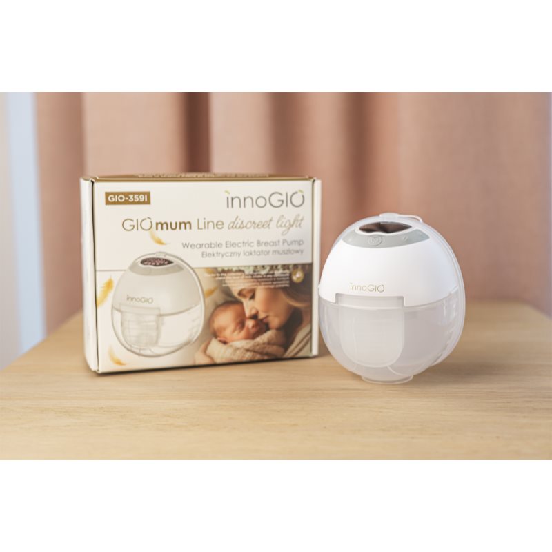 innoGIO GIOmum Line Discreet Light Single odsávačka mateřského mléka 1 ks (obrázek 4)