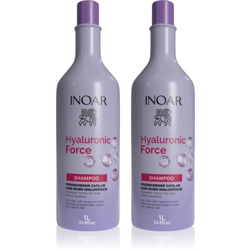 INOAR Hyaluronic Force Duo Sæt Til tørt hår 2 stk.