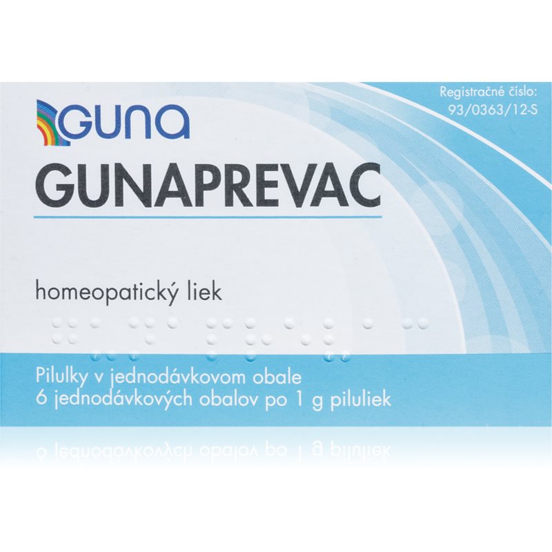 Inpharm Gunaprevac tablety dispergovateľné v ústach na podporu imunitného systému 6x1 g
