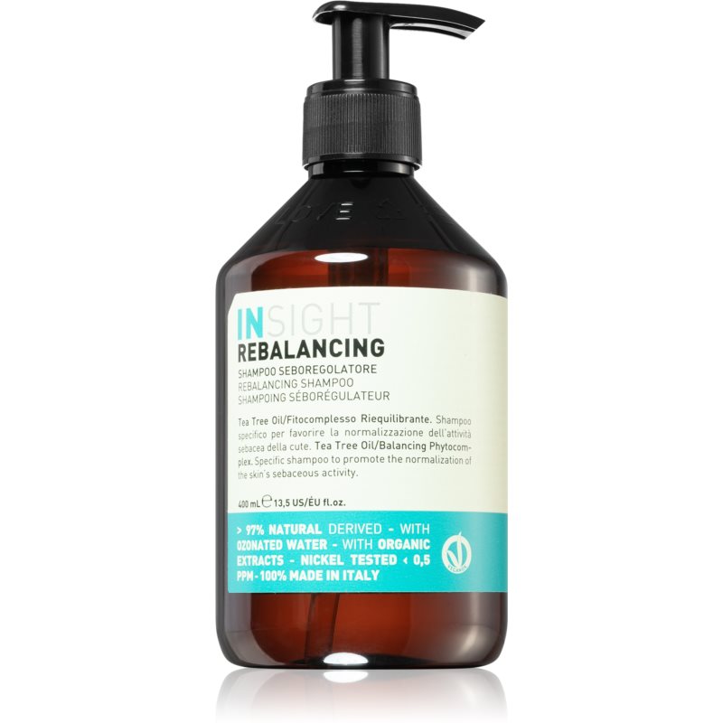 INSIGHT Rebalancing šampon za mastne lase 400 ml