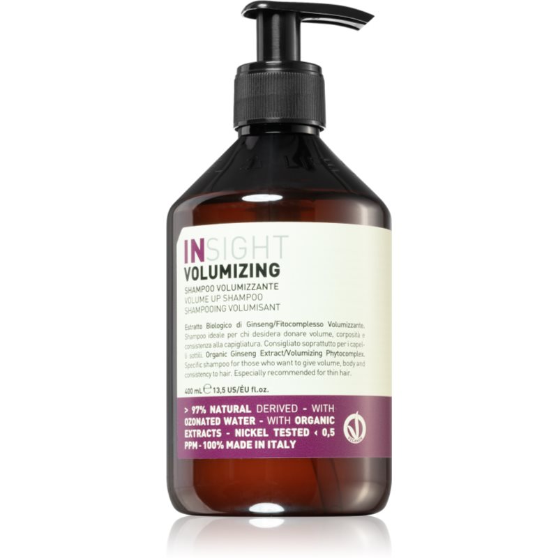 INSIGHT Volumizing šampón pre objem jemných vlasov 400 ml