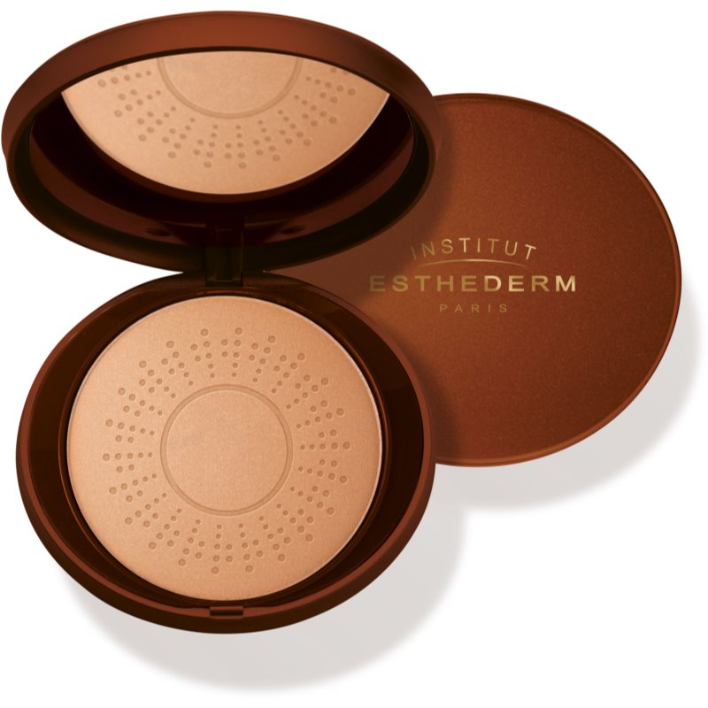 Institut Esthederm Sun Sheen Sunshine Care Powder Bronzer Visage Et Décolleté 15 G