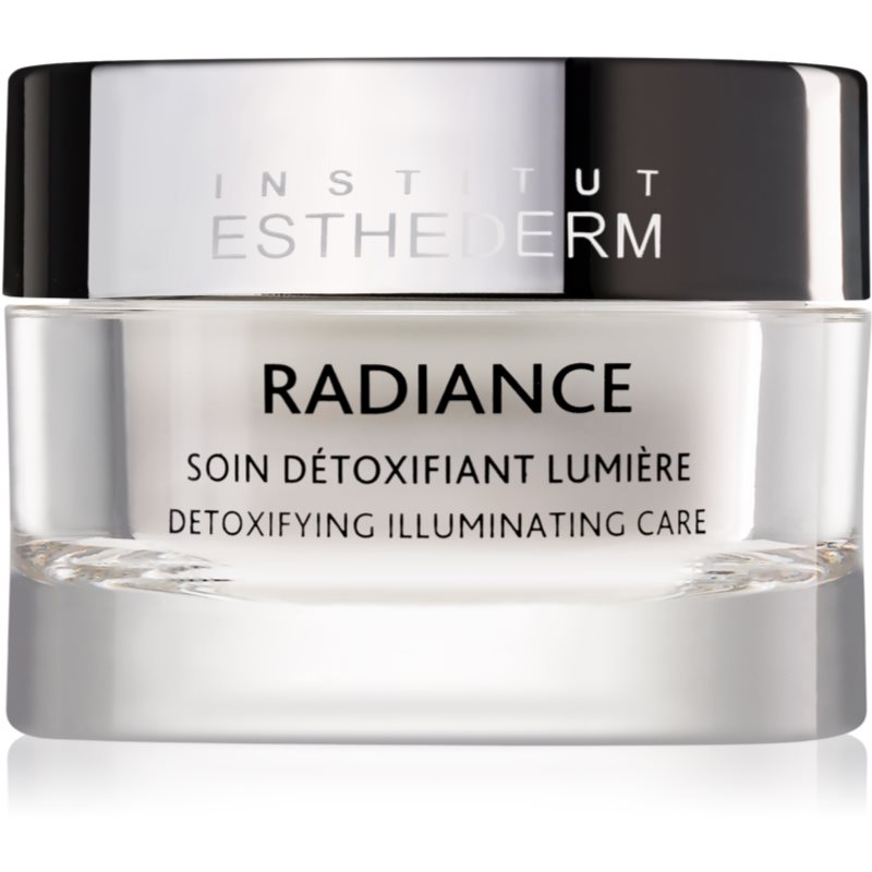 Institut Esthederm Radiance Detoxifying Illuminating Care Moisturiser For The First Signs Of Ageing To Brighten And Smooth The Skin 50 Ml