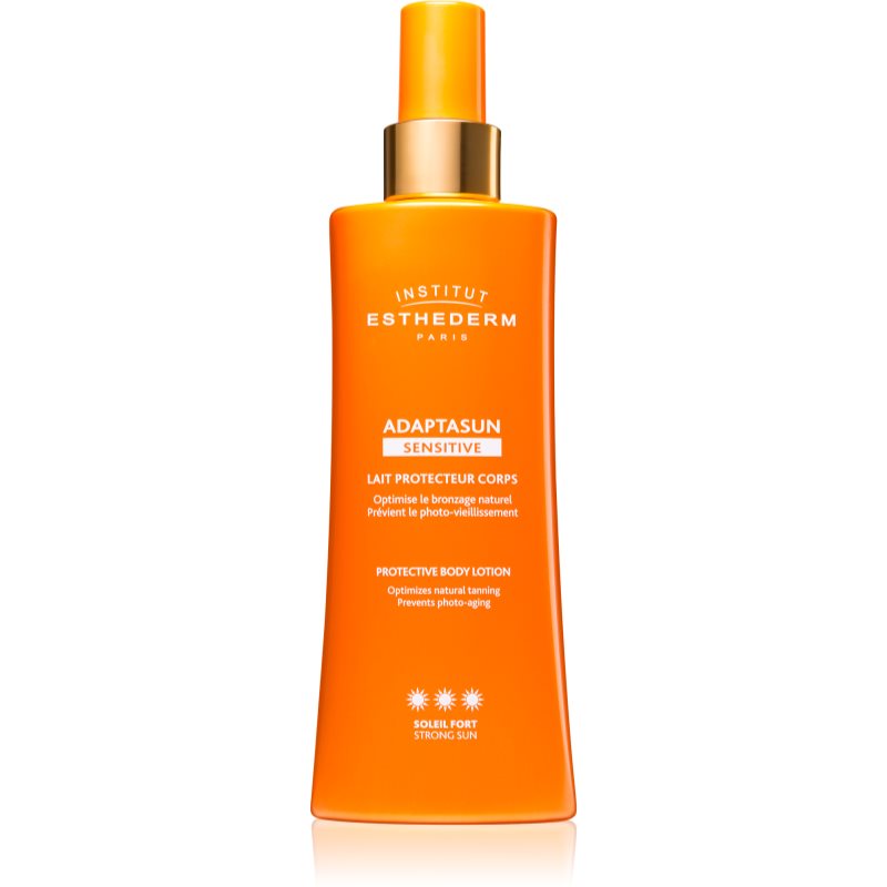 Institut Esthederm Adaptasun Sensitive Protective Body Lotion Protective Sunscreen Lotion With High Sun Protection 200 Ml