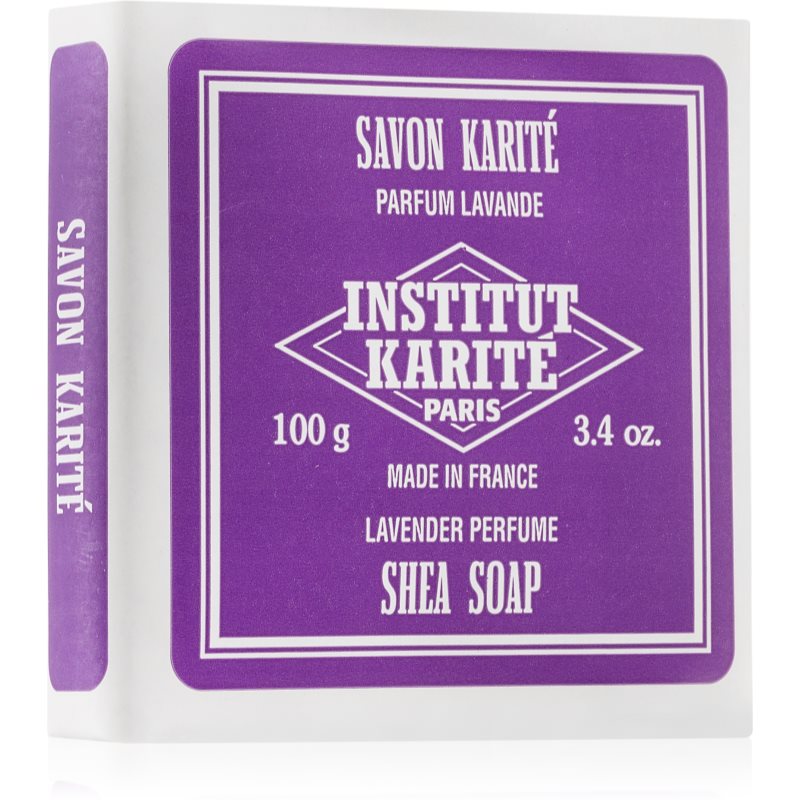 Institut Karité Paris Lavender Shea Soap tuhé mýdlo na ruce 100 g