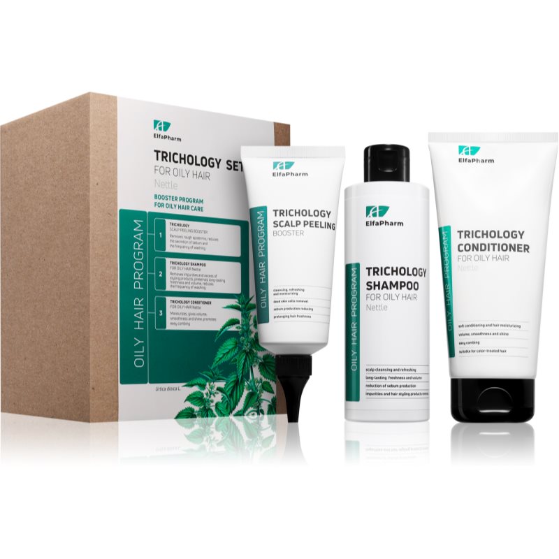 Elfa Pharm Intensive Cosmetic Trichology подаръчен комплект за мазна коса