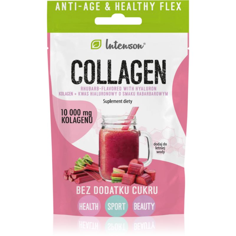 Intenson Collagen + Kwas Hialuronowy woreczek z kolagenem smak Rhubarb 1 szt.