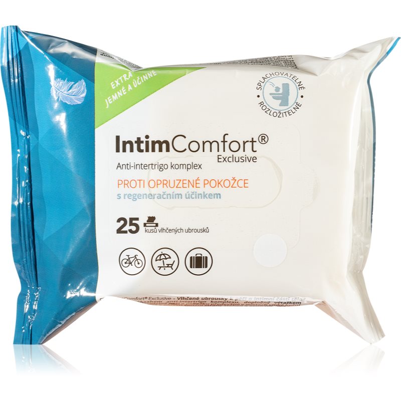 Intim Comfort Anti-intertrigo complex Hygienehilfe für die intime Hygiene 25 St.