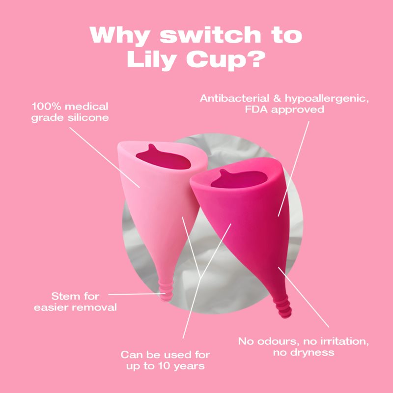 Intimina Lily Cup A menstruační kalíšek 28 ml (obrázek 3)