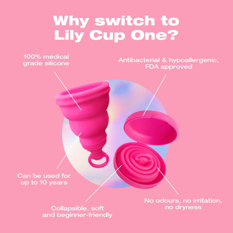 Intimina Lily Cup One menstruační kalíšek 20 ml (obrázek 3)